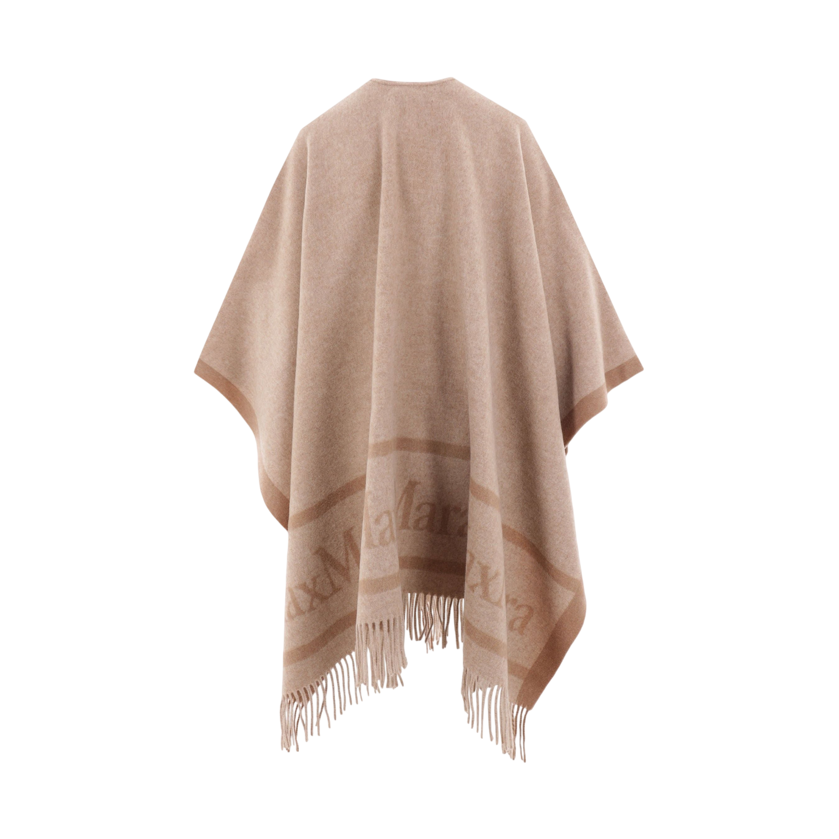 Hilde Wool Poncho-MAX MARA-JOHN JULIA