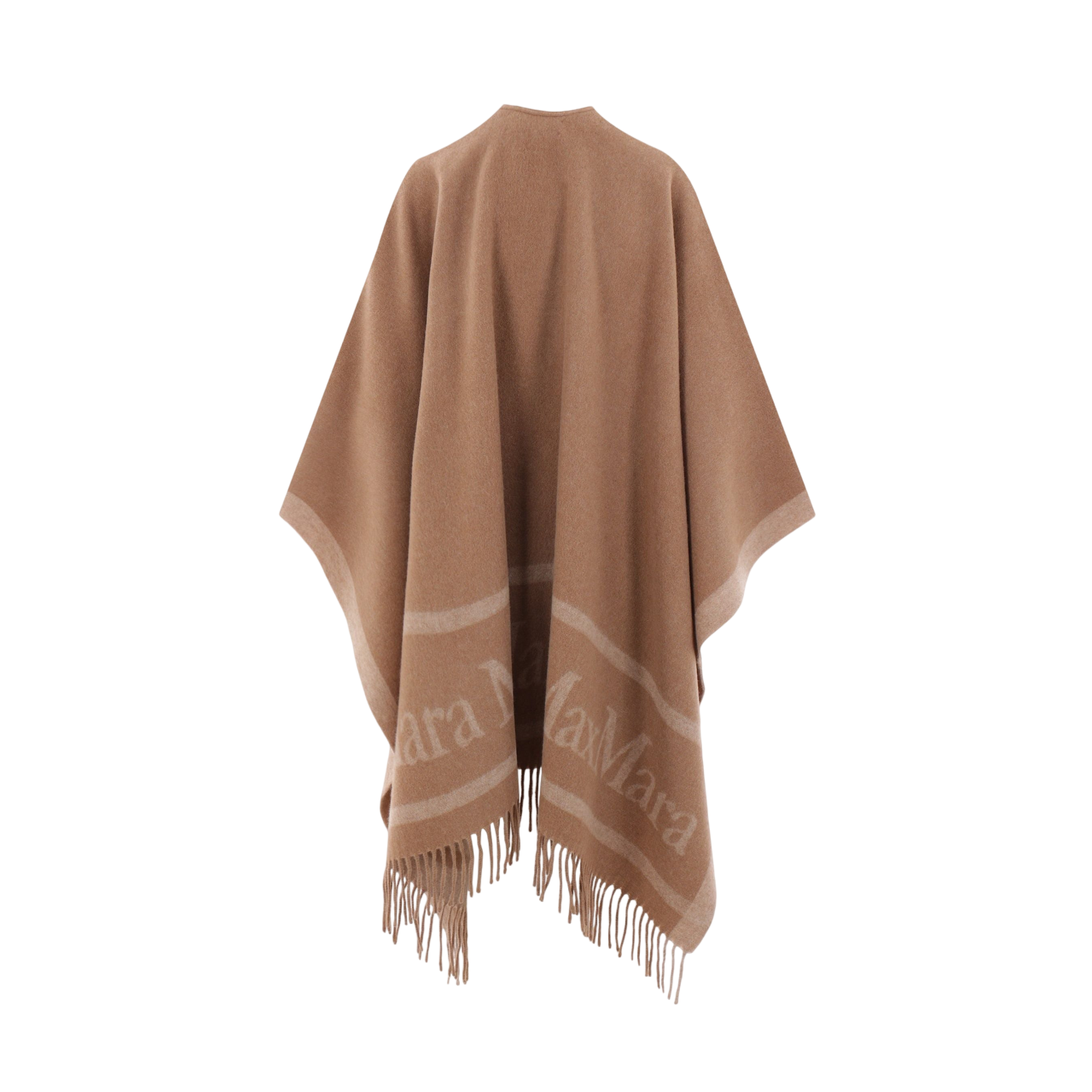 Hilde Wool Poncho-MAX MARA-JOHN JULIA