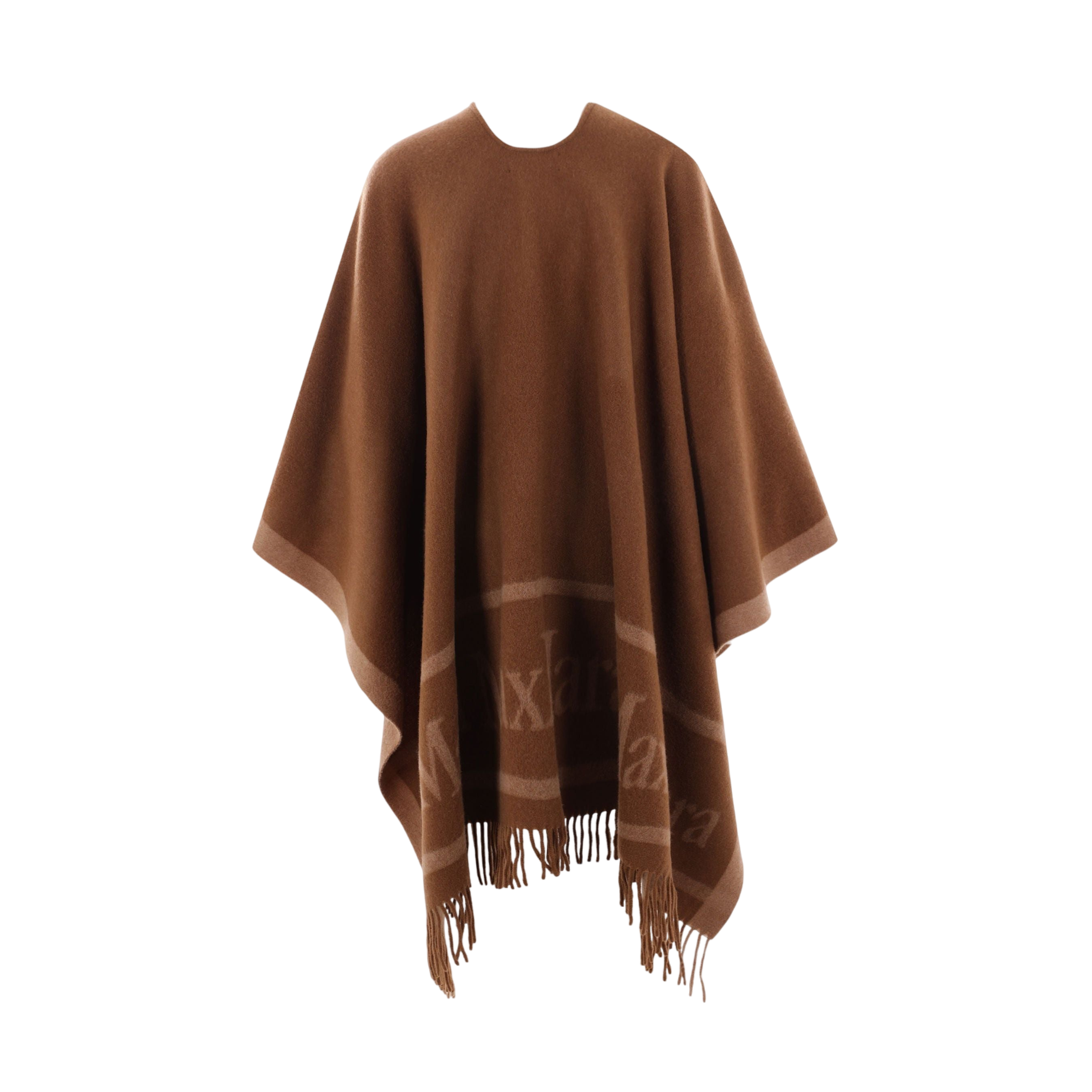 Hilde Wool Poncho-MAX MARA-JOHN JULIA