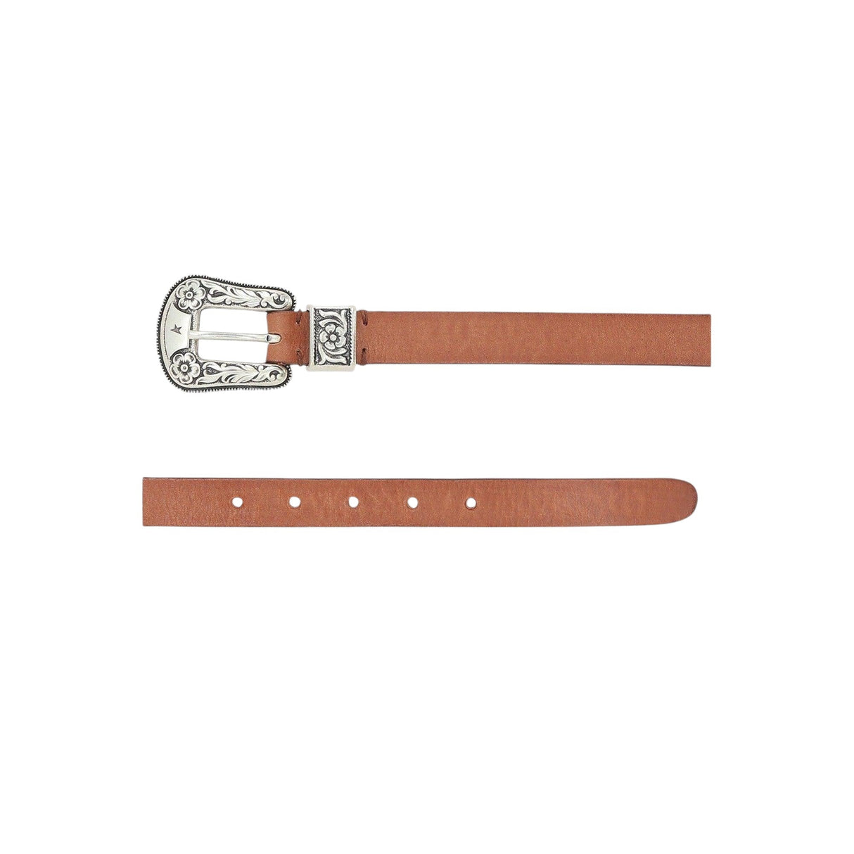 Hip Lace Vintage Leather Belt-GOLDEN GOOSE-JOHN JULIA