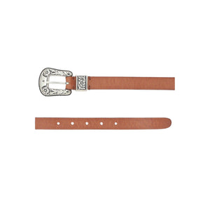 Hip Lace Vintage Leather Belt-GOLDEN GOOSE-JOHN JULIA