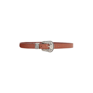 Hip Lace Vintage Leather Belt-GOLDEN GOOSE-JOHN JULIA