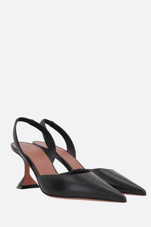 Holli Nappa Slingback Heels-AMINA MUADDI-JOHN JULIA