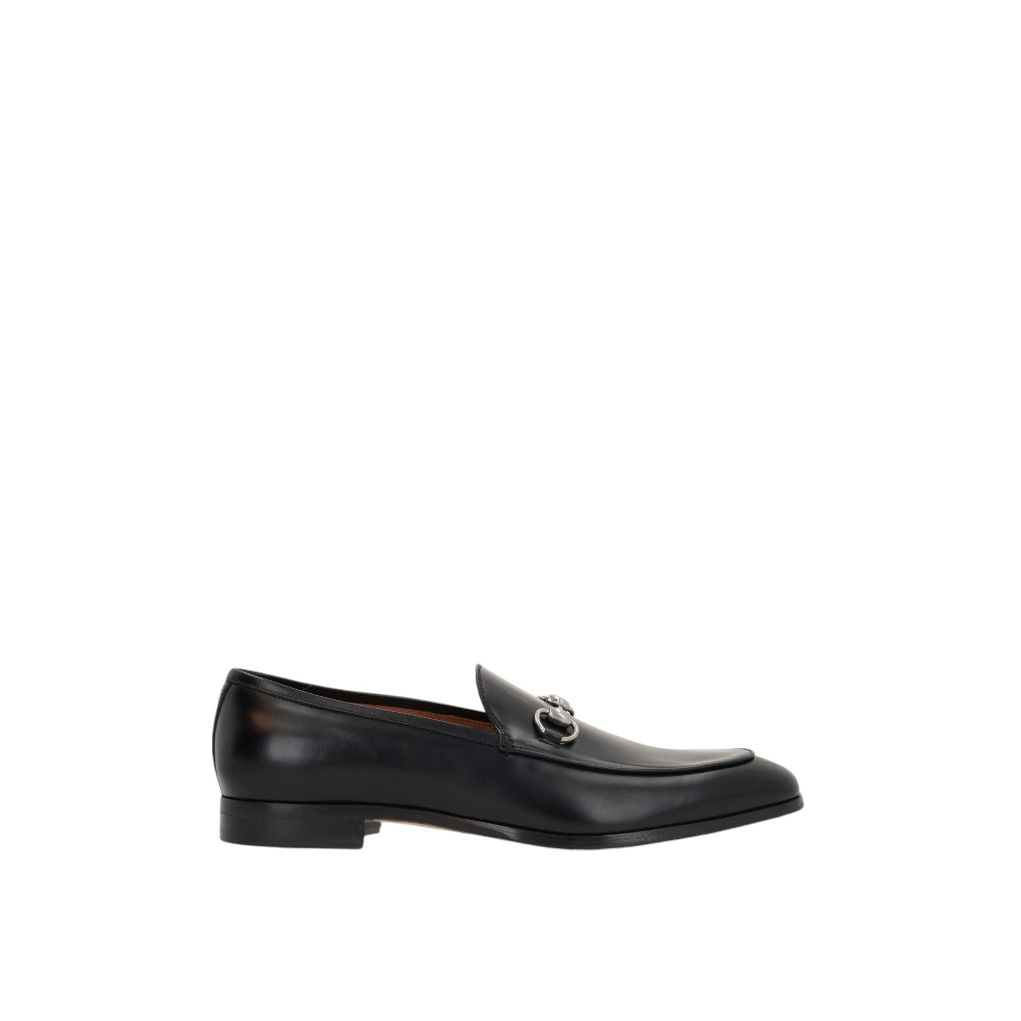 Horsebit Leather Loafers-GUCCI-JOHN JULIA