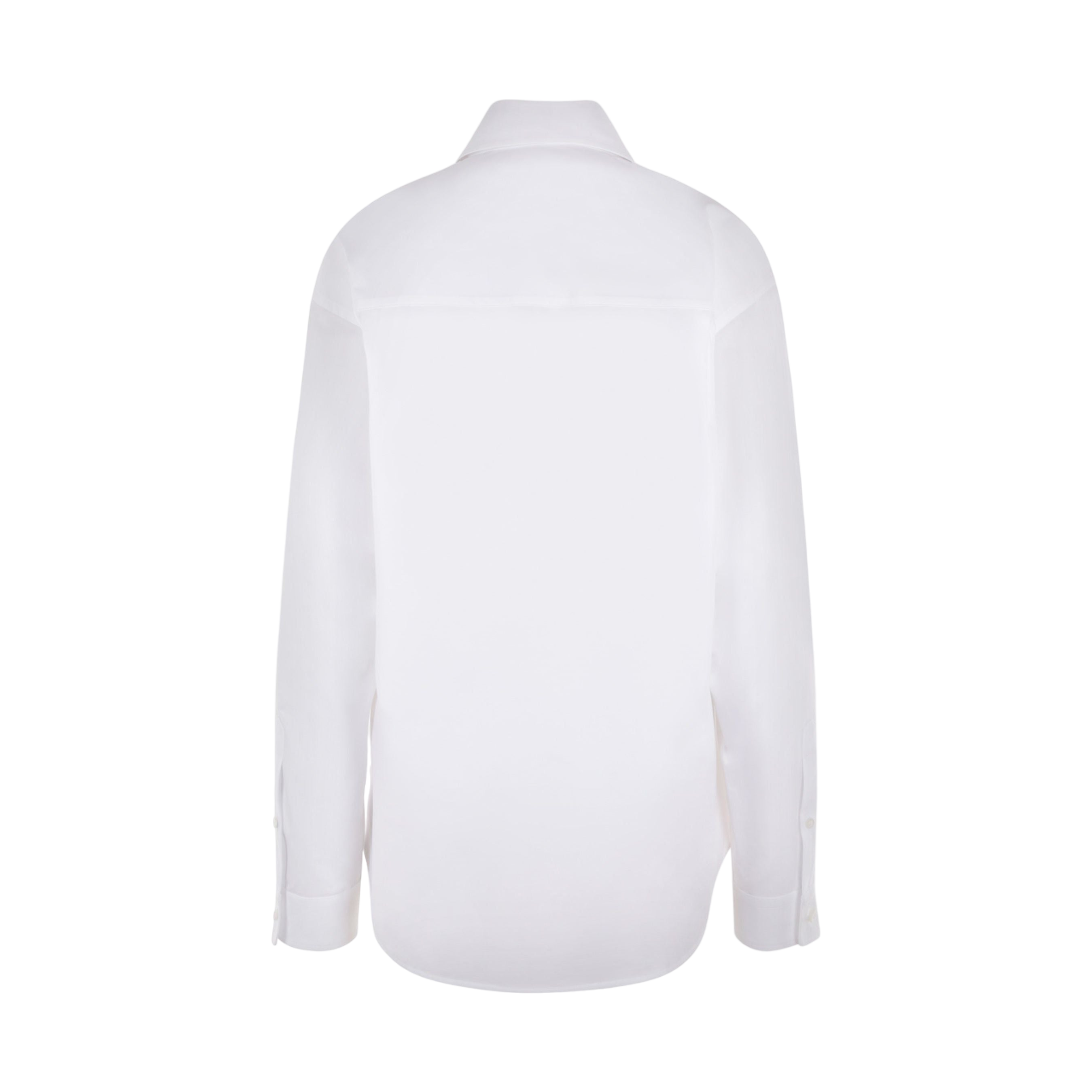 Hourglass Loose-fit Poplin Shirt-BALENCIAGA-JOHN JULIA