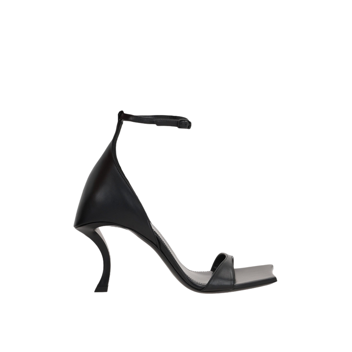 Hourglass Smooth Leather Sandals-BALENCIAGA-JOHN JULIA