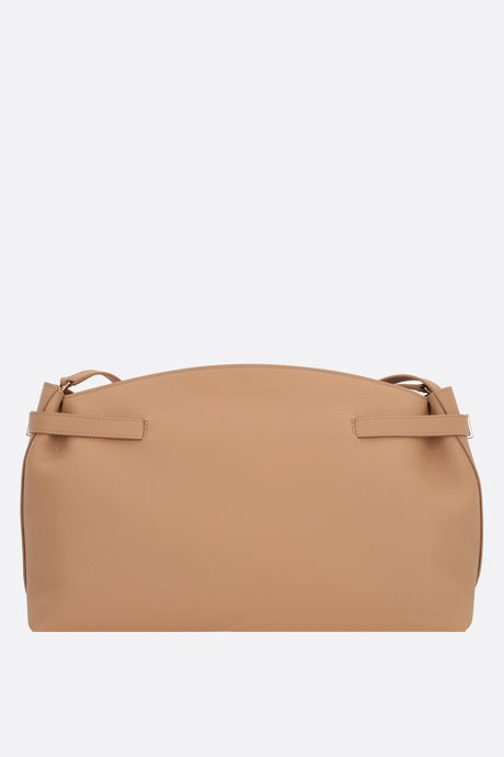 Hug Grainy Leather Shoulder Bag-FERRAGAMO-JOHN JULIA