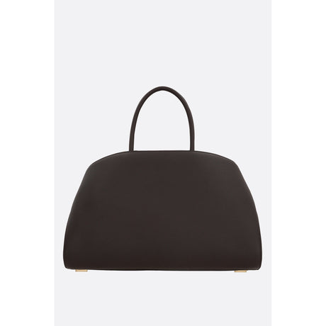 Hug Medium Grainy Leather Handbag-FERRAGAMO-JOHN JULIA