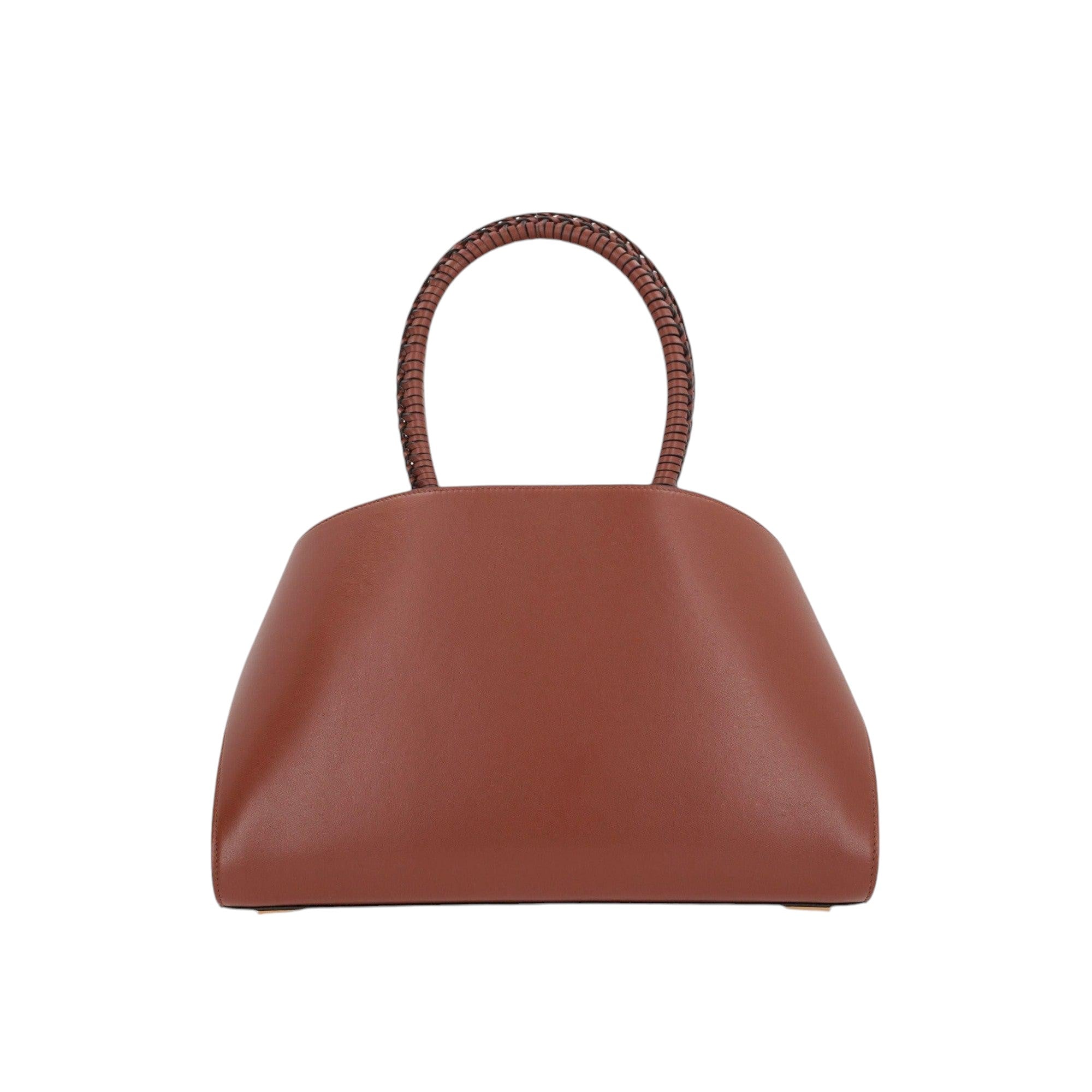 Hug Small Smooth Leather Handbag-FERRAGAMO-JOHN JULIA