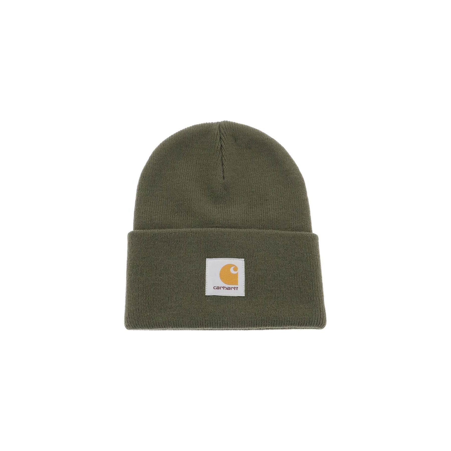 Knit Logo-Patch Cuffed Beanie Hat