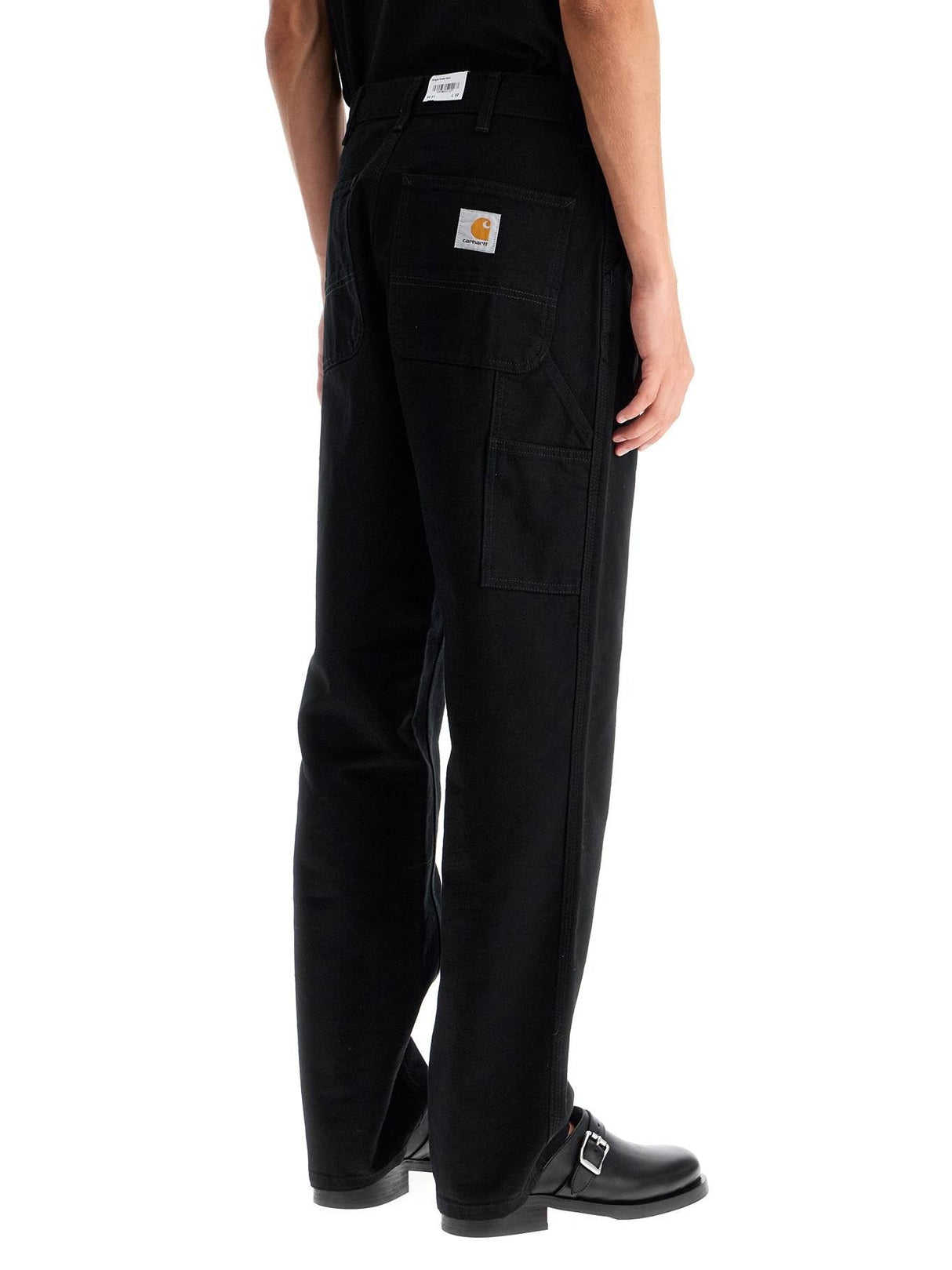 Single Knee Canvas Pants-CARHARTT WIP-JOHN JULIA