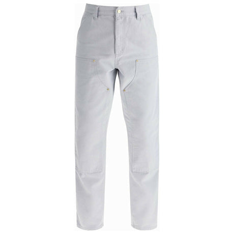 CARHARTT WIP-Organic Cotton Dearborn Canvas Double Knee Pants-JOHN JULIA