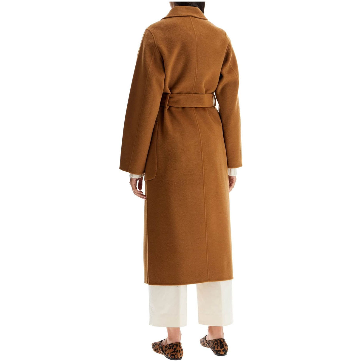 Celia Wrap Wool Coat