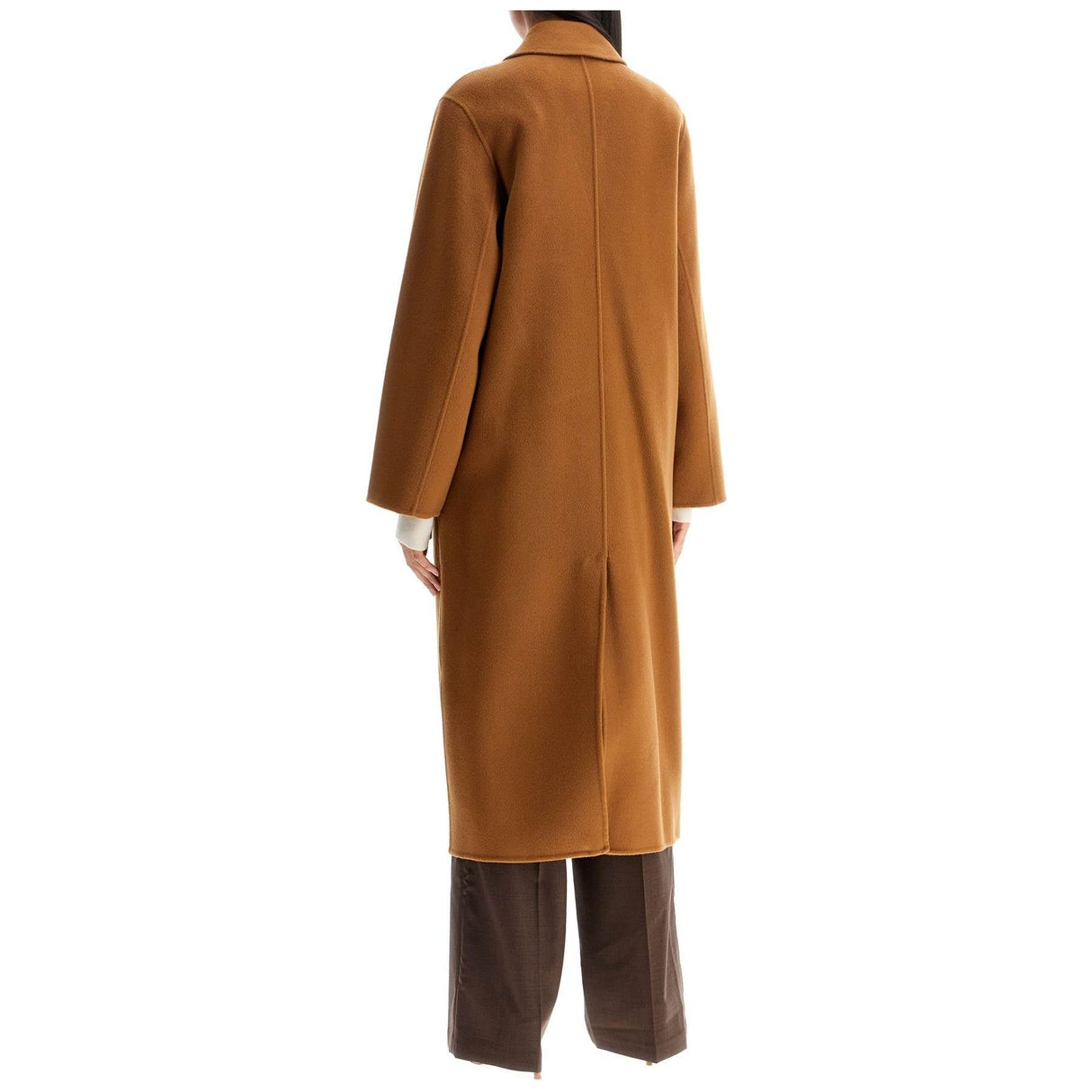 Double-Breasted Clara Wool Coat