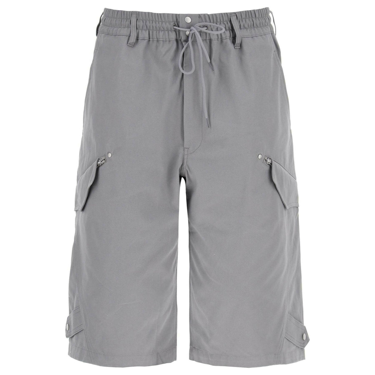 Canvas Multi Pocket Bermuda Shorts..