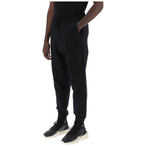 Y-3-French Terry Cuffed Jogger Pants -JOHN JULIA.