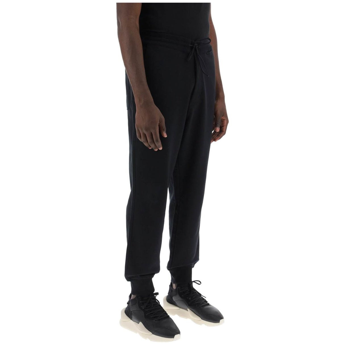 Y-3-French Terry Cuffed Jogger Pants -JOHN JULIA.