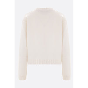 Intarsia Wool Sweater-GUCCI-JOHN JULIA