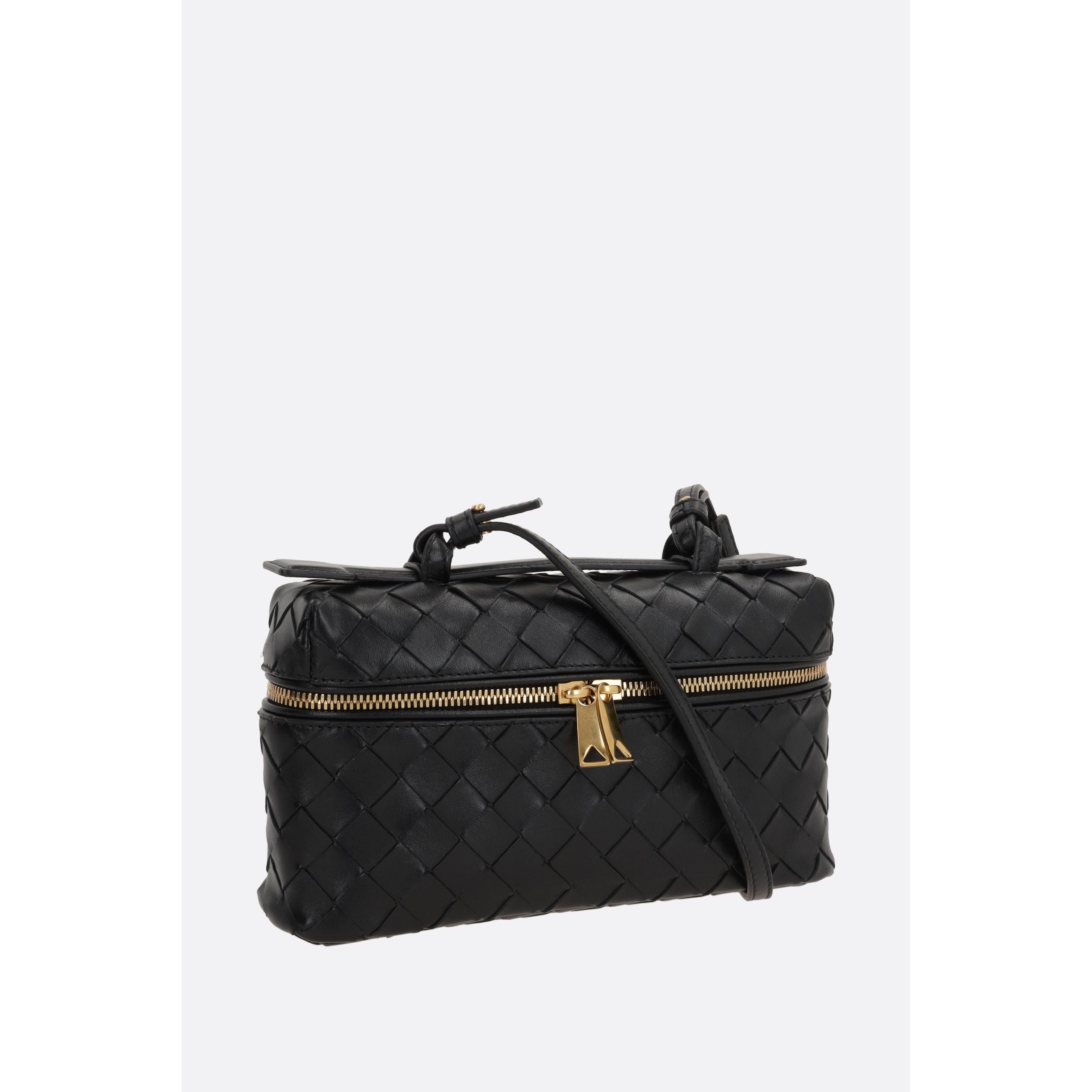 Intrecciato Leather Bang Bang Crossbody Bag-BOTTEGA VENETA-JOHN JULIA