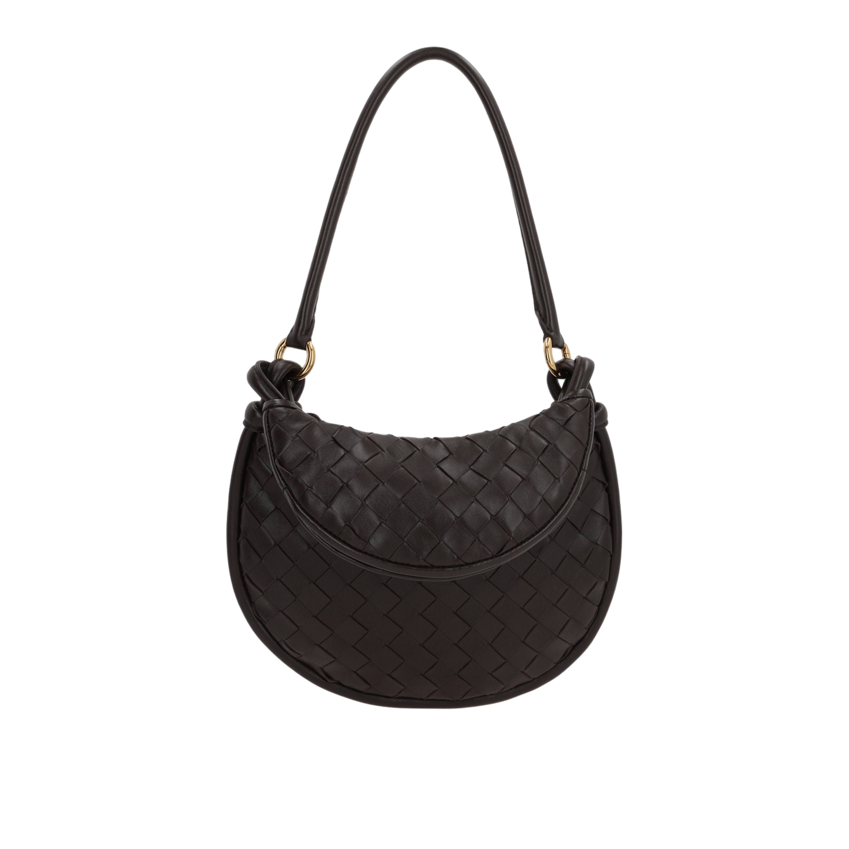 Intrecciato Nappa Gemelli Small Hobo Bag-BOTTEGA VENETA-JOHN JULIA