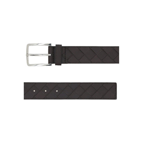 Intrecciato VN Classic Leather Belt-BOTTEGA VENETA-JOHN JULIA