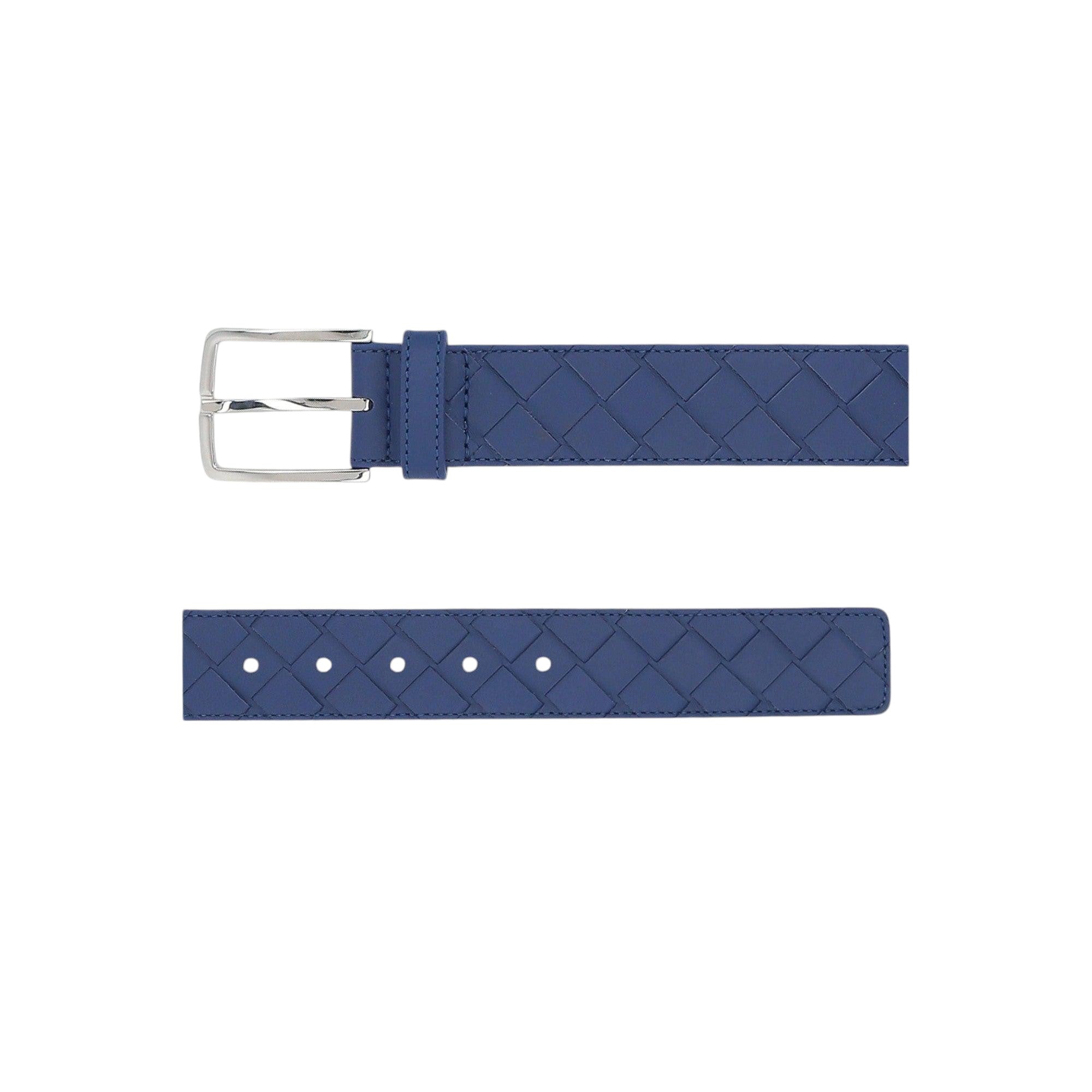 Intrecciato VN Classic Leather Belt-BOTTEGA VENETA-JOHN JULIA