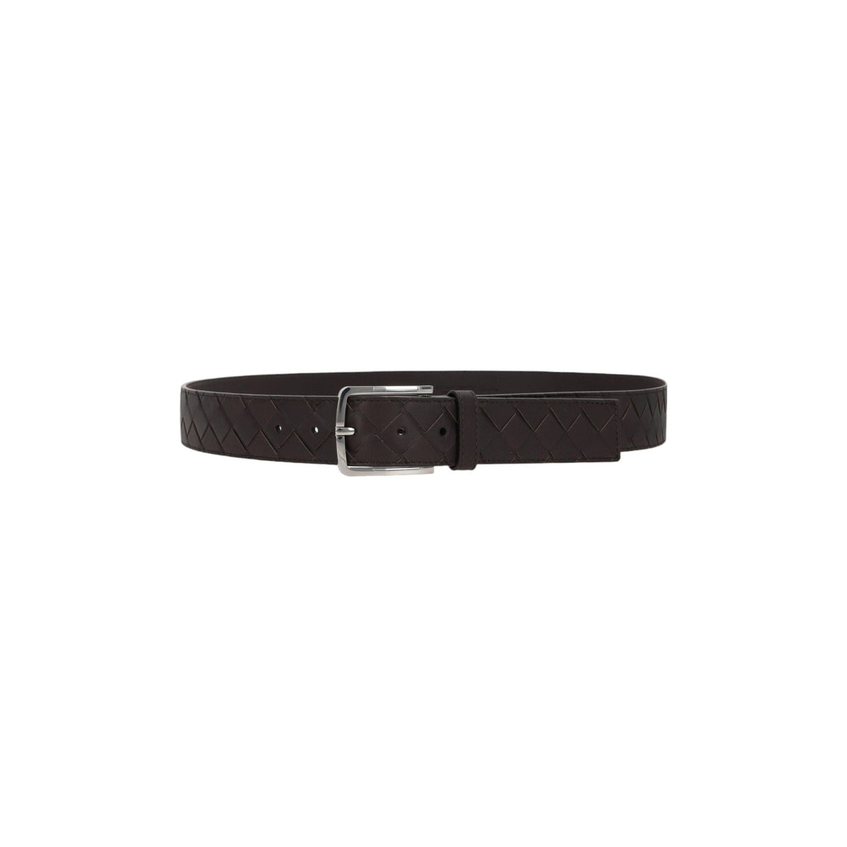 Intrecciato VN Classic Leather Belt-BOTTEGA VENETA-JOHN JULIA