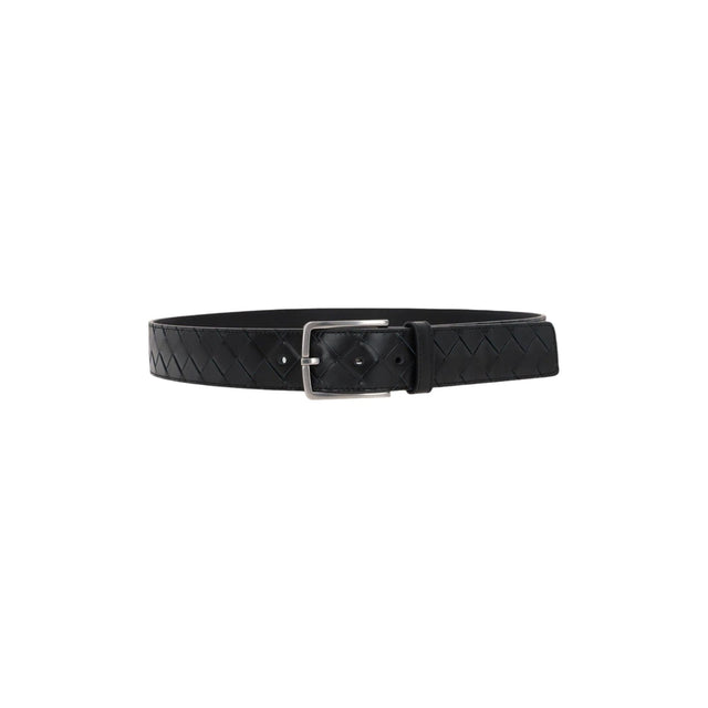 Intrecciato VN Classic Leather Belt-BOTTEGA VENETA-JOHN JULIA