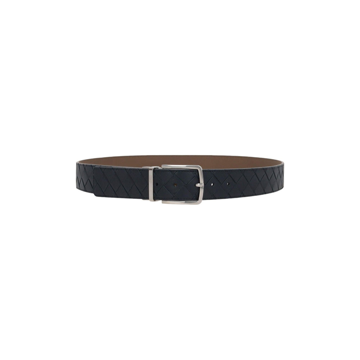 Intrecciato VN Reversible Leather Belt-BOTTEGA VENETA-JOHN JULIA