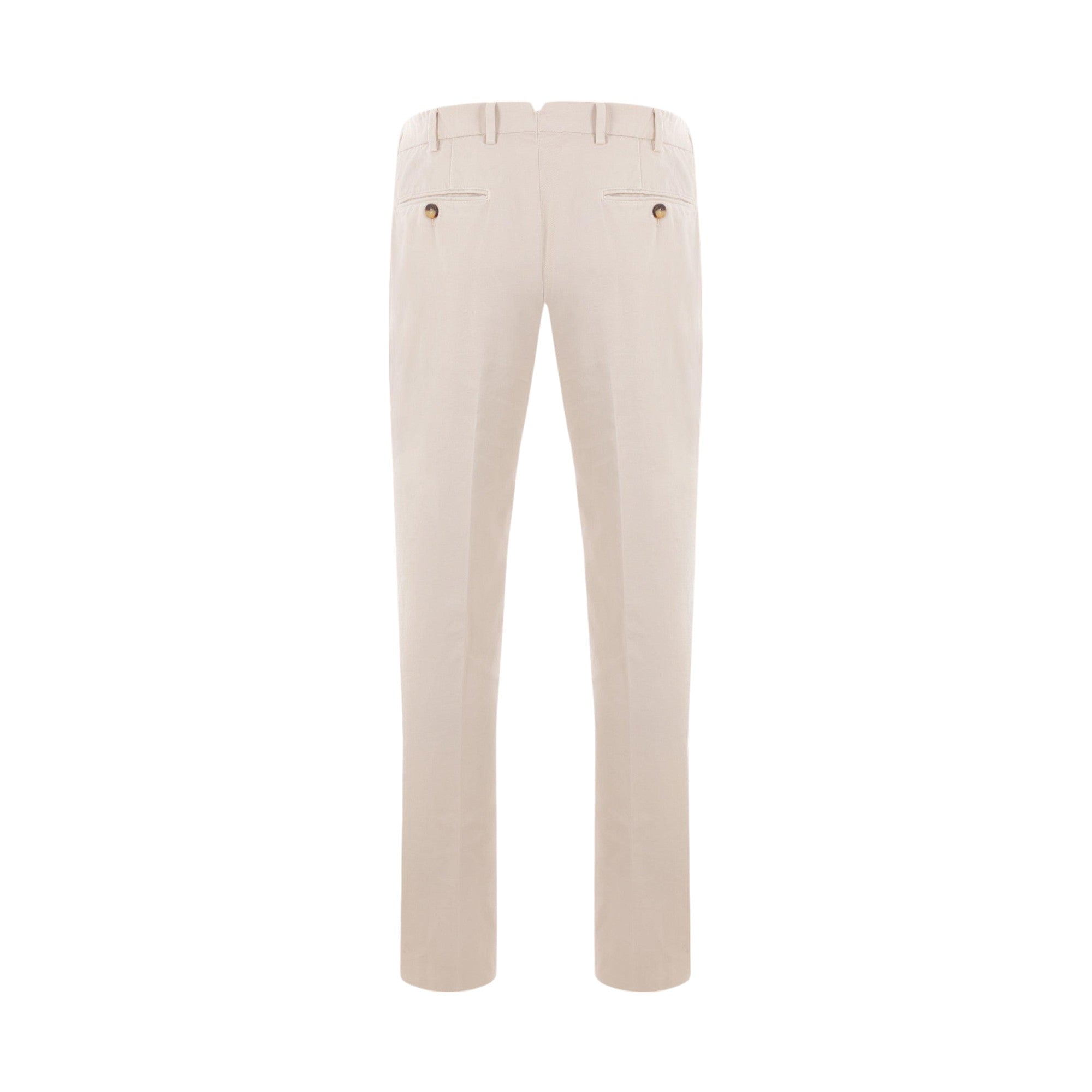 Italian-fit Gabardine Trousers-BRUNELLO CUCINELLI-JOHN JULIA