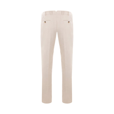 Italian-fit Gabardine Trousers-BRUNELLO CUCINELLI-JOHN JULIA