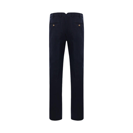 Italian-fit Gabardine Trousers-BRUNELLO CUCINELLI-JOHN JULIA