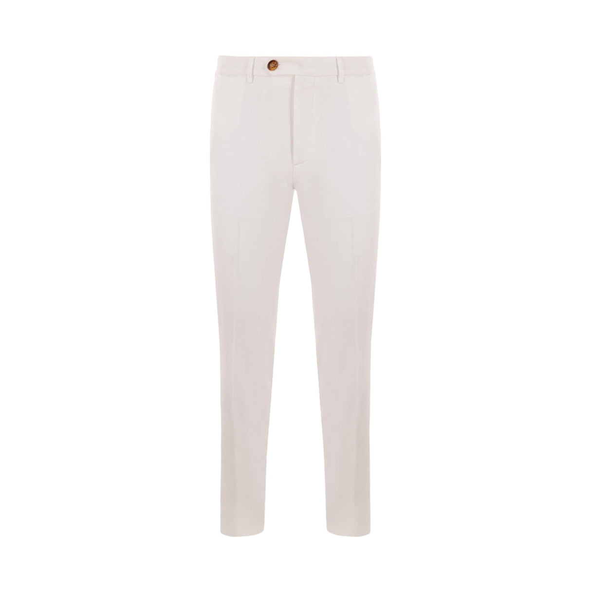 Italian-fit Gabardine Trousers-BRUNELLO CUCINELLI-JOHN JULIA