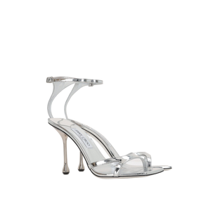 Ixia Laminated Leather Sandals-JIMMY CHOO-JOHN JULIA