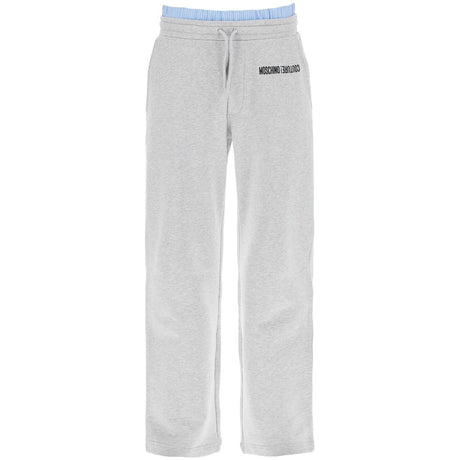 MOSCHINO-Jogger Pants With Boxer Insert -JOHN JULIA.