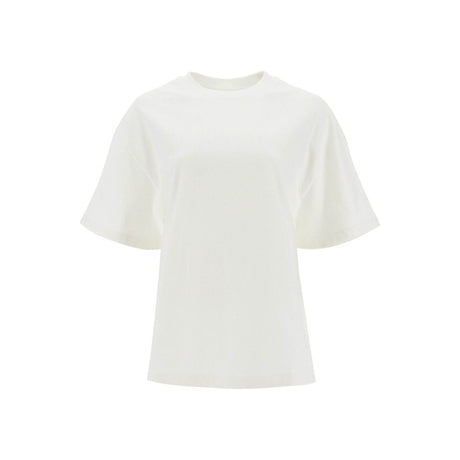 JIL SANDER-Oversized Cotton Logo T-Shirt-JOHN JULIA