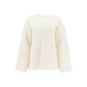 Oversized Ribbed Knit Pul