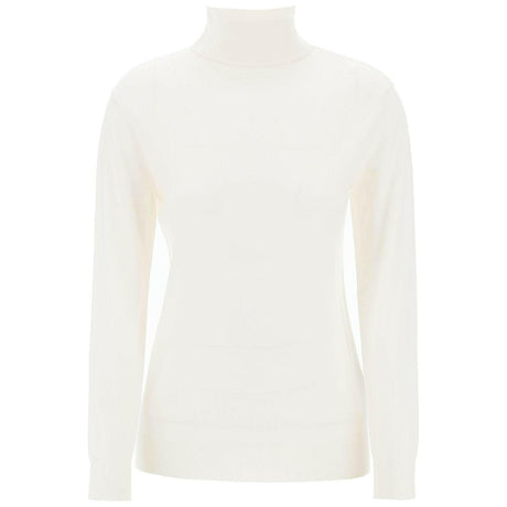 Lightweight Merino Wool Turtleneck Sweater.