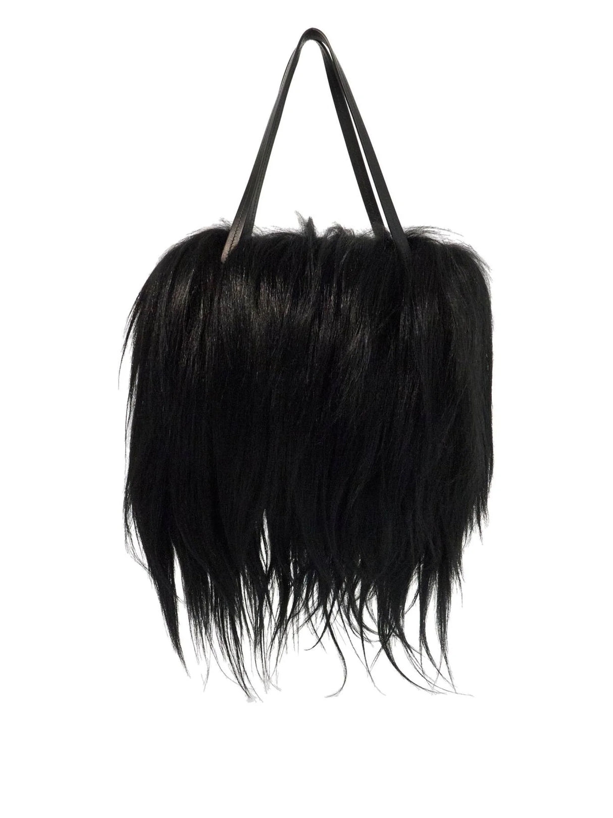 Kidassia Fur Shoulder Bag-Jil Sander-JOHN JULIA