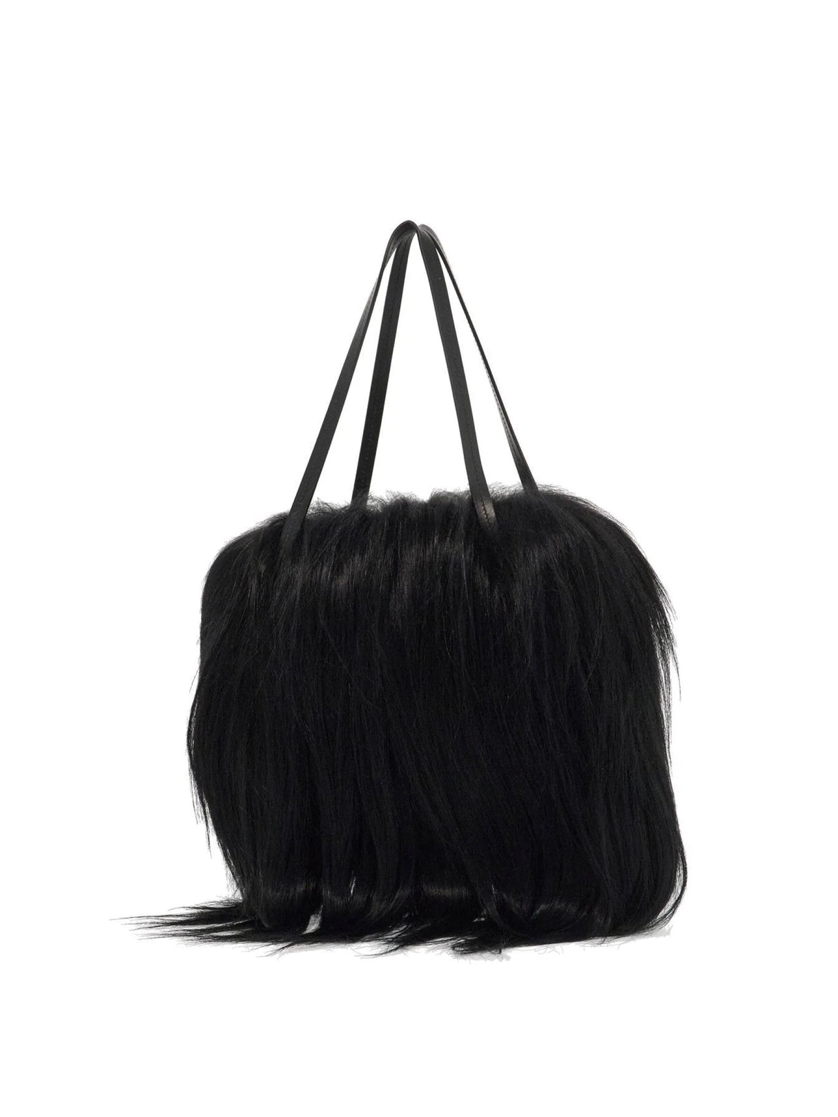 Kidassia Fur Shoulder Bag-Jil Sander-JOHN JULIA