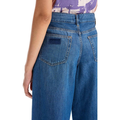 Organic Cotton Wide-Leg Jeans.