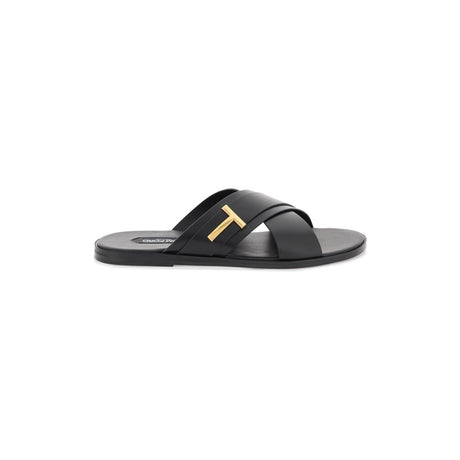 Preston Leather Sandals In