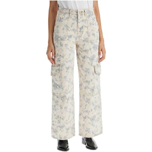 Organic Cotton Floral Print Angi Jeans.