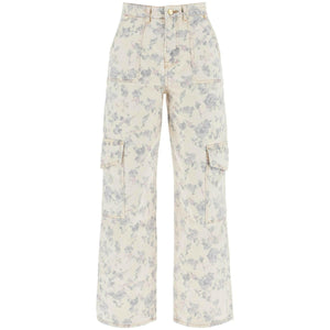 Organic Cotton Floral Print Angi Jeans.