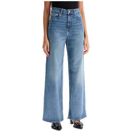 GANNI-Stretch Denim Andi Jeans In Italian -JOHN JULIA.