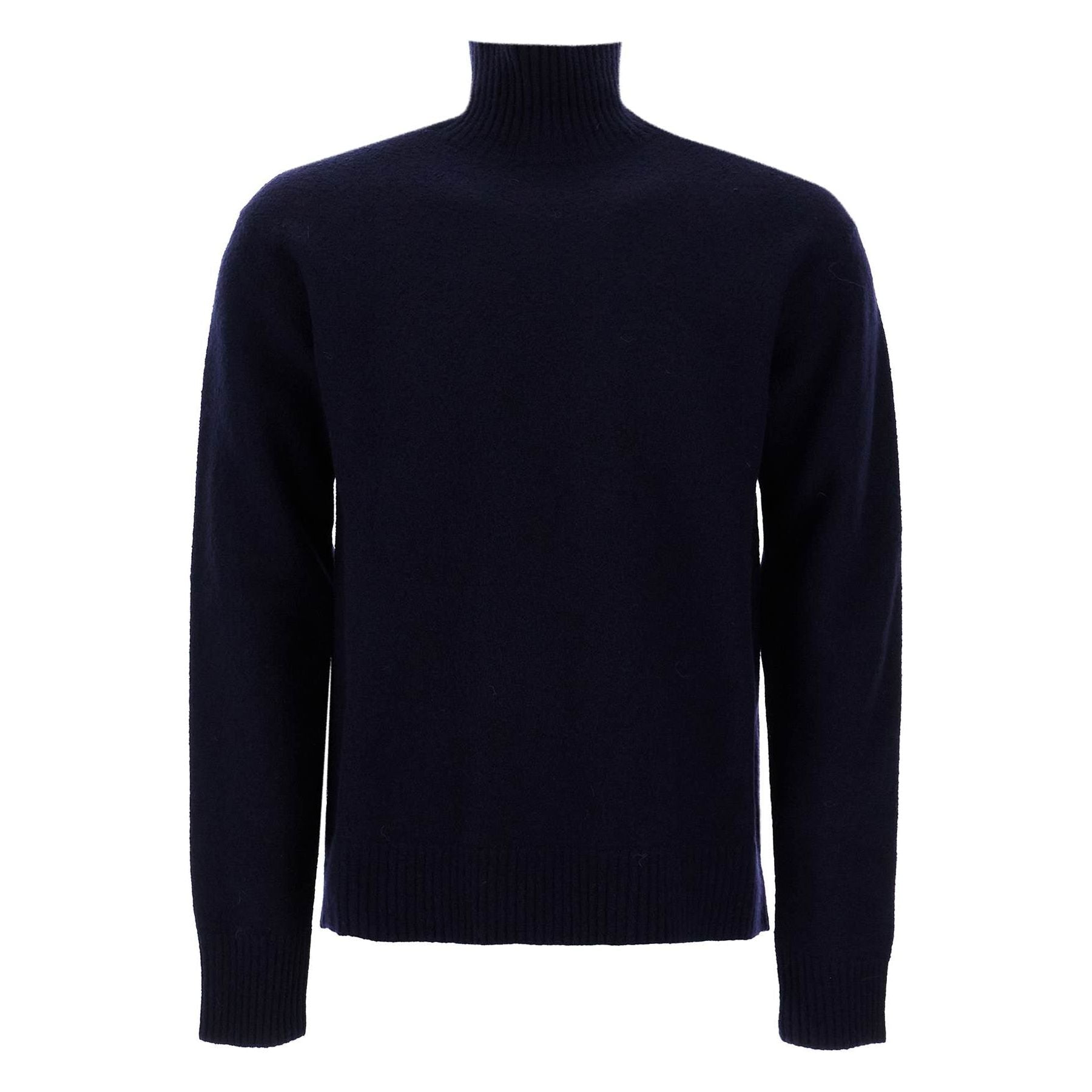 High-Neck Merino Wool Sweater