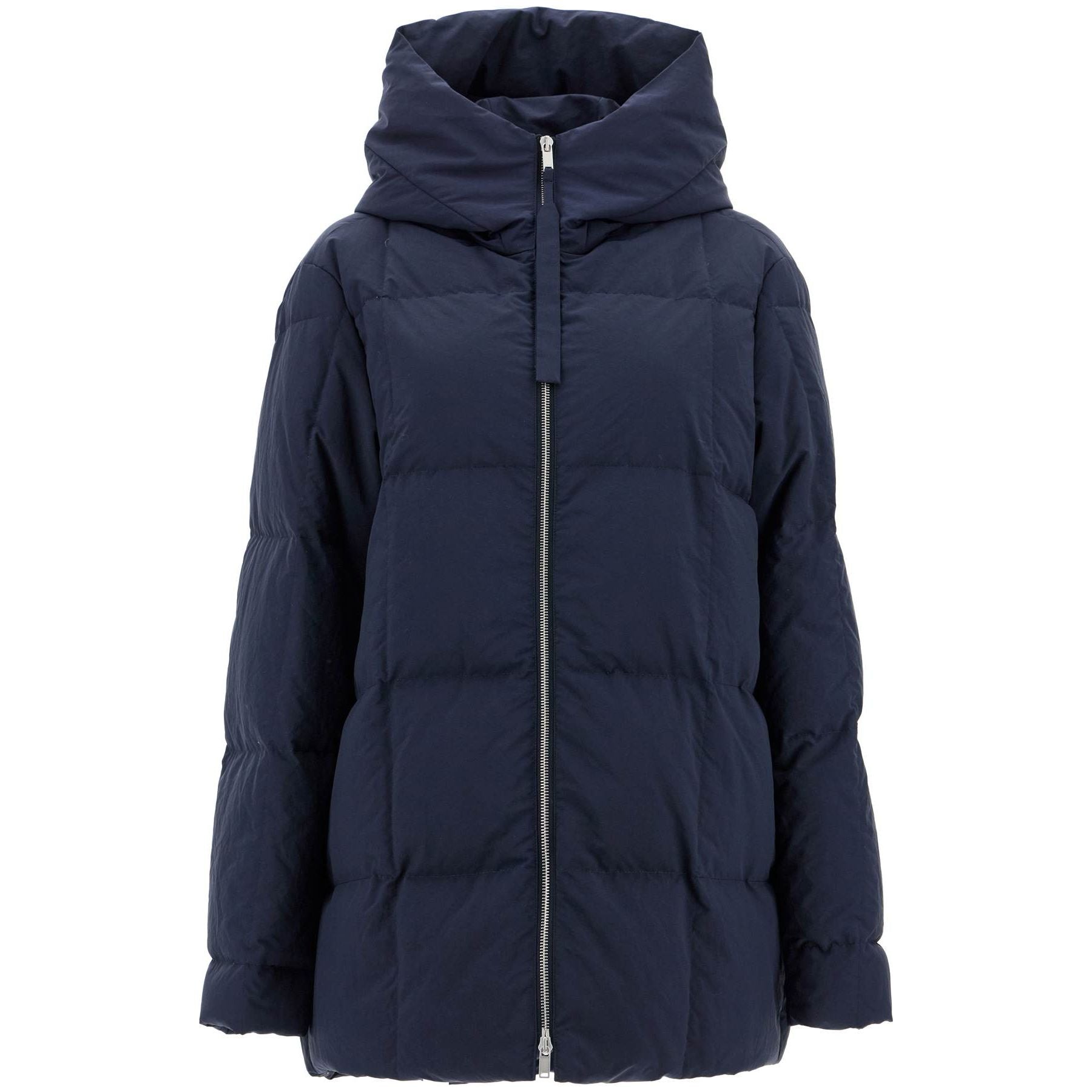 Hooded Quilted Down Jacket