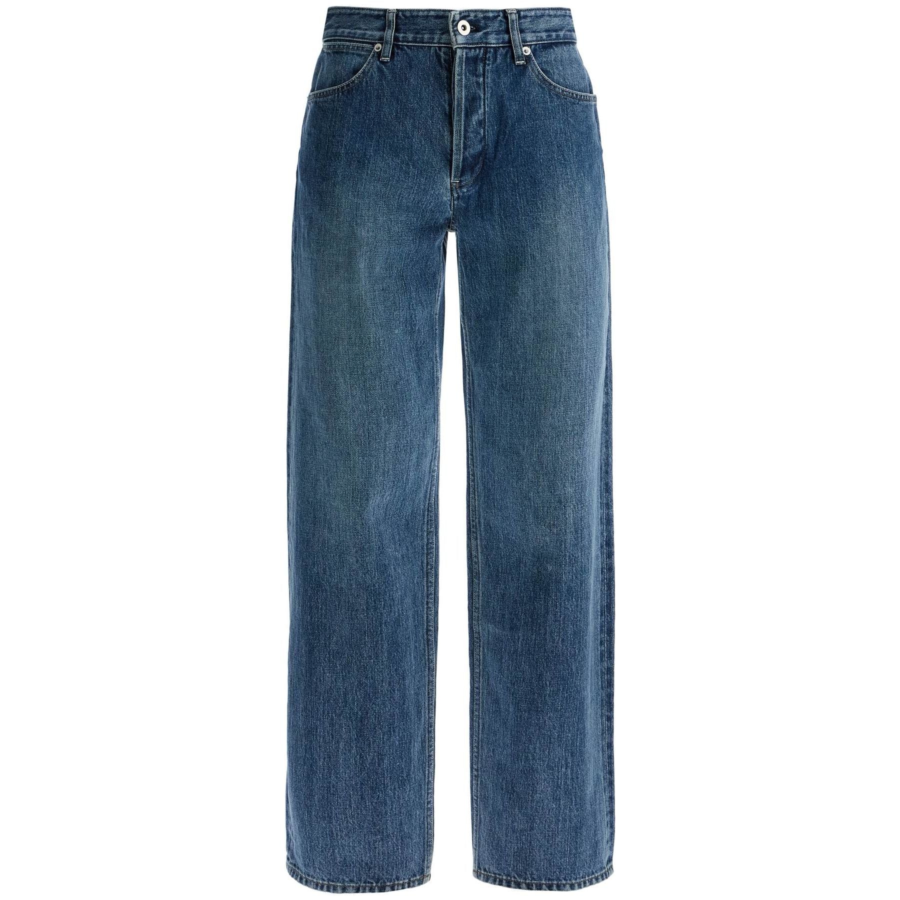 Loose Fit Straight Cut Jeans