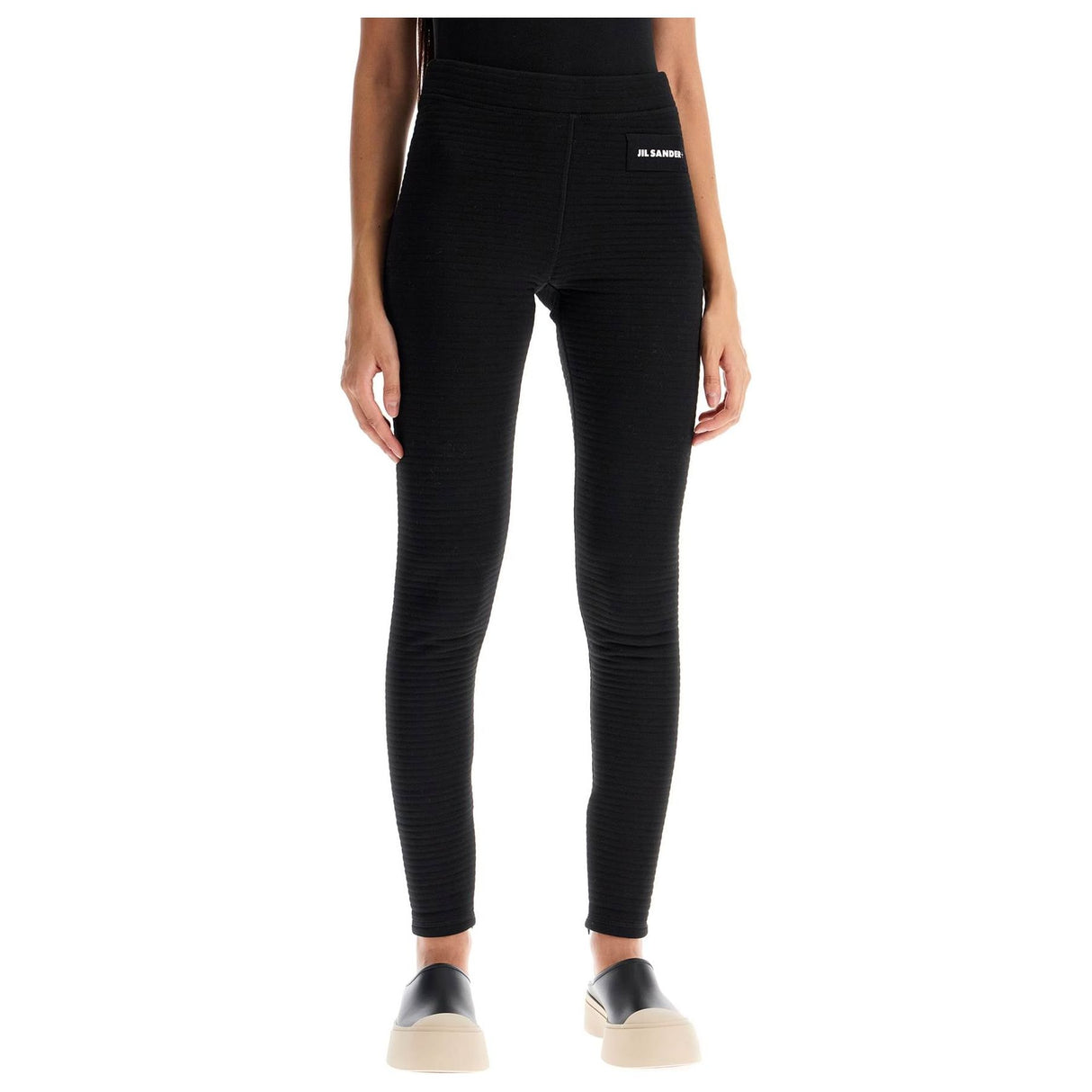 JIL SANDER-Stretch Leggings -JOHN JULIA.