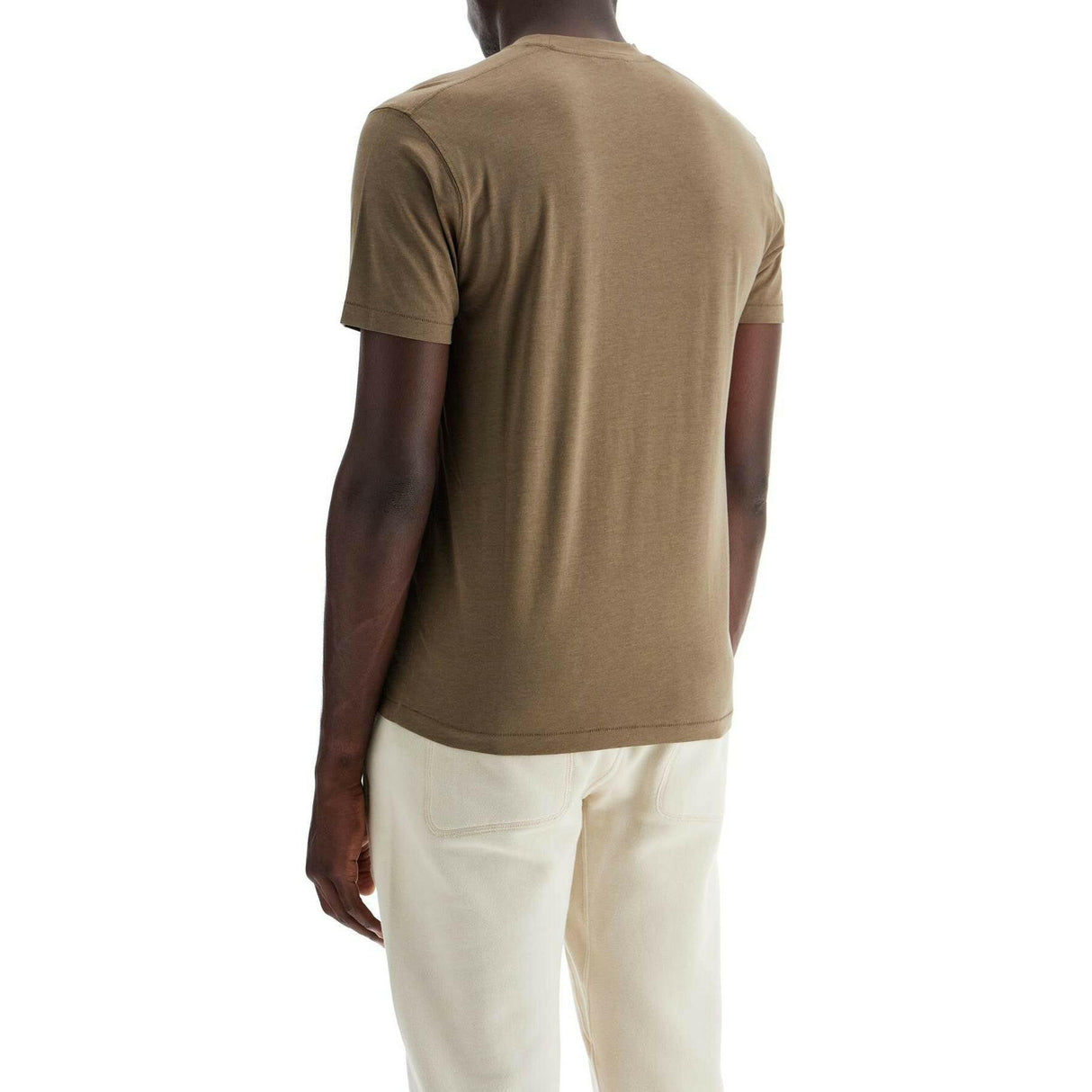 Lyocell and Cotton T-Shirt.